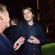 That’s Gerard Johnstone on the right, and it looks like he knows how to party (Photo: Araya Diaz/Getty Images)